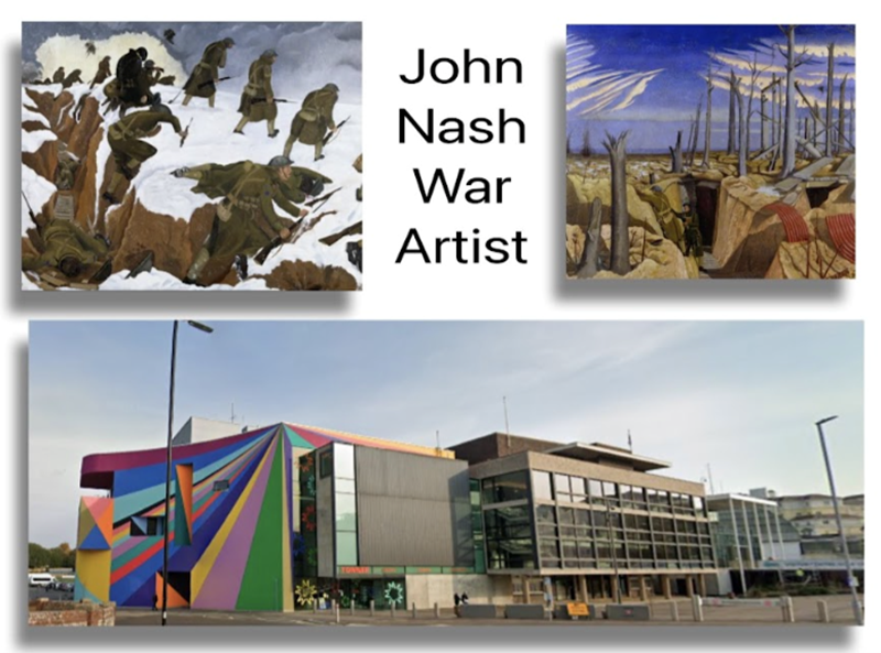 John Nash at the Towner, Eastbourne until 26 September 2021