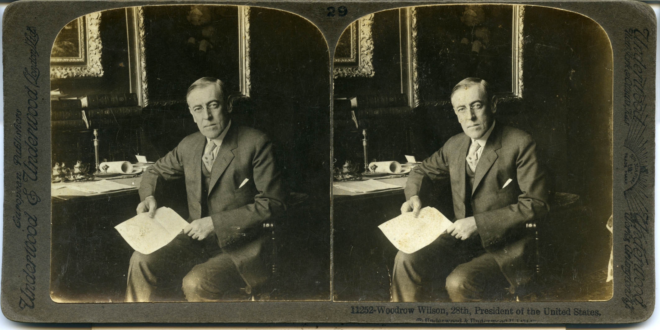 Woodrow Wilson, 28th President of the United States