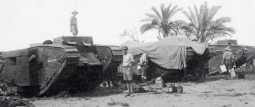 'The Palestine Tank Detachment' a talk given by Gareth Davies