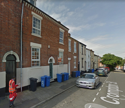 Crompton Street, Derby (c) Google Street View 2021