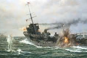 A short and unequal engagement: HMS Strongbow and HMS Mary Rose