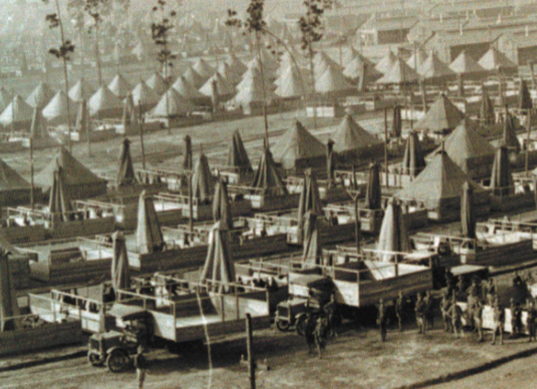 Camp Shelby during the First World War