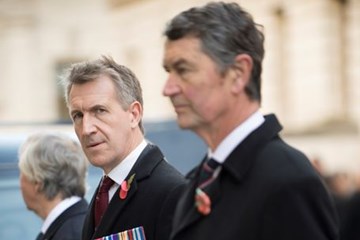The Armistice Day Commemoration at the Cenotaph, 11 November 2021