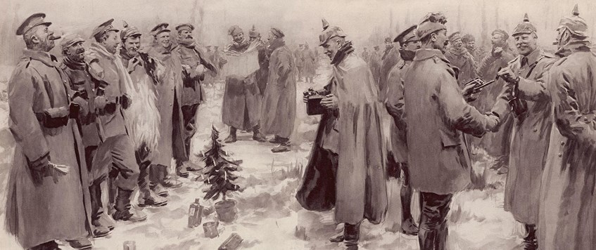 ONLINE: The Christmas Day Truce 1914 with Gordon Corrigan