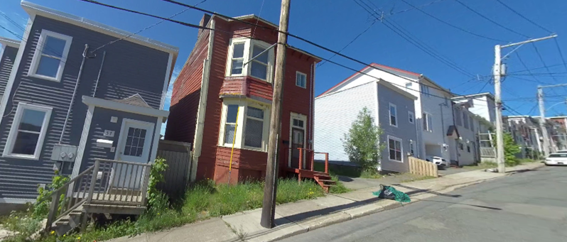 Lime Street, St.John's today. Image capture June 2021 (c) Google Street View 2021