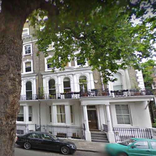 20 Beaufort Gardens, Kensington (image capture August 2009) (c) Google Street View 2021