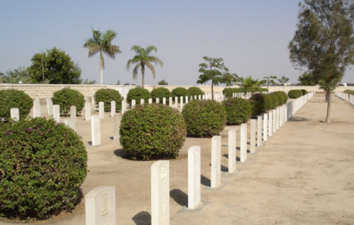 Kantara War Memorial Cemetery, Egypt. (c) CWGC 2021