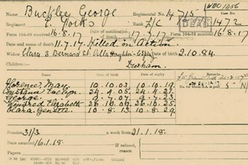 The Western Front Association preserves a major Great War archive of 6.5 million records