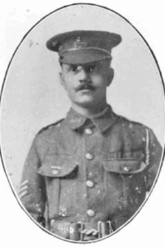18 December 1915 : Sergeant Horace Coe