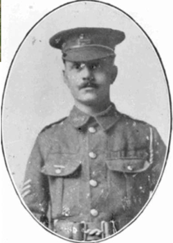 18 December 1915 : Sergeant Horace Coe