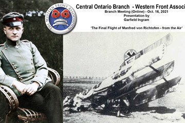 The Final Flight of Manfred von Richthofen - from the Air