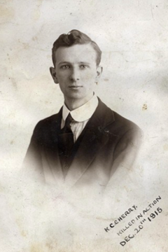 21 December 1915 : Kenneth Cherry