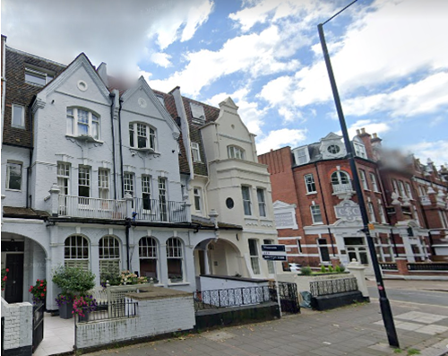145 New Kings Road, Fulham (Image capture August 2021) (c) Google Street View (2021)