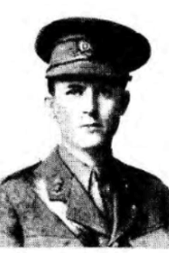 27 December 1914: Lieutenant Robert Williamson