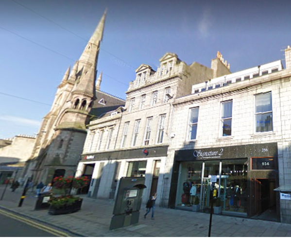 256 Union Street, Aberdeen. Image capture September 2011 (c) Google Street View 2021