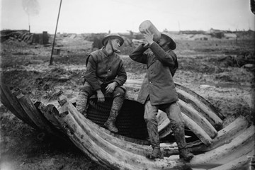 Alcohol in the trenches: the rum ration