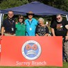 Surrey Branch at the CWGC Open Day at Brookwood Cemetery