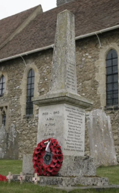 War Memorial, St.Mary’s Platt, Kent. Images from ‘Pictures of St.Mary's’.