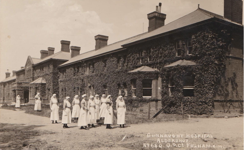 Nurses at Connaught Hospital, Aldershot