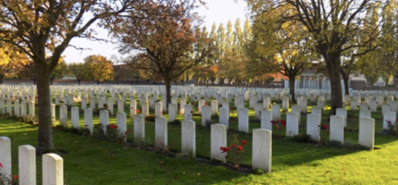 Cité Bonjean Military Cemetery, Armentieres. (c) CWGC 2022