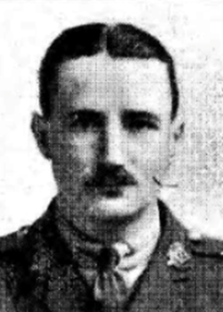 25 January 1916: 2nd Lieut Charles Percival Mattey