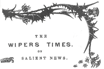Hooge in the the ‘Wipers Times’