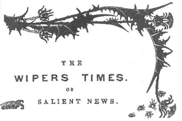 Hooge in the the ‘Wipers Times’
