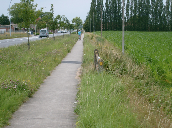 The Culvert directly above on the Menin Road