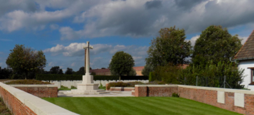 Tancrez Farm cemetery (c) CWGC 2022