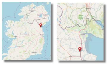 Brangastown, County Louth, Ireland (cc OpenStreetMap)