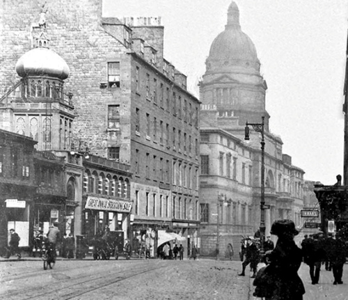 Empire Theatre and Edinburgh University Old College Dome (EdinPhoto)