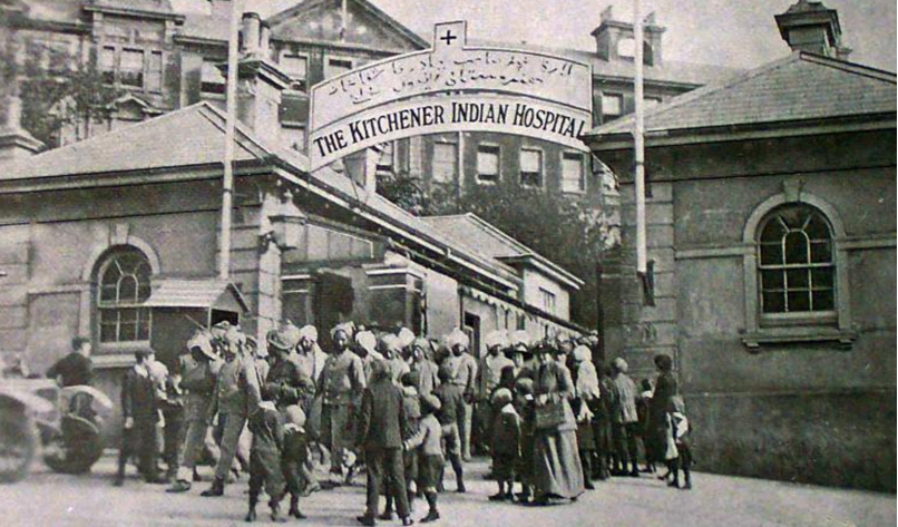 The Kitchener Indian Hospital Brighton. From the archive held at The Keep, Brighton (CC BY-S.A. 4.0)