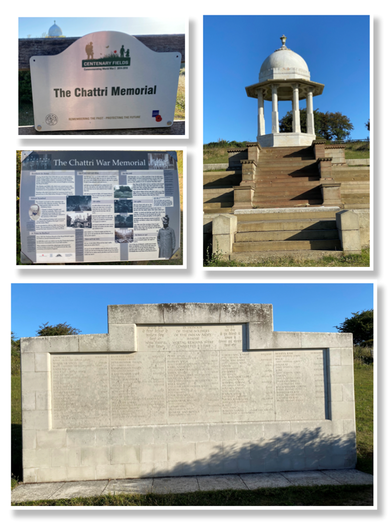 The Chattri Memoria, Patcham photographed by Jonathan Vernon 2020 (CC BY SA 4.0)
