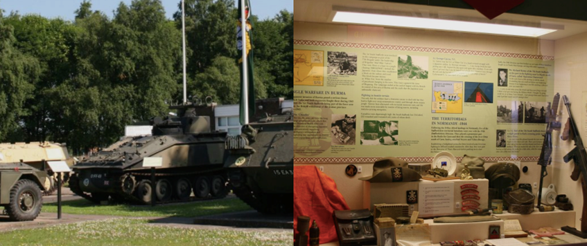Gallipoli Day at the Staffordshire Regiment Museum, Whittington Barracks, Lichfield