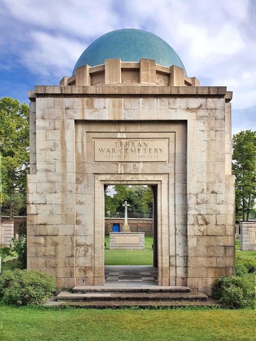 Tehran War Cemetery From The CWGC's Facebook Page