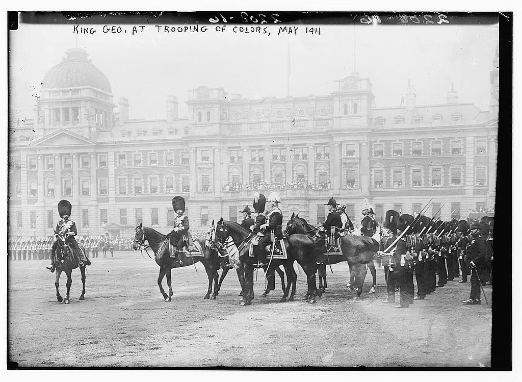 King Geo. At Trooping Of Colors, May 1911 (LOC) (1)