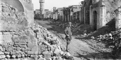 Ruins Of Gaza In 1918 (AWM Image B01562)