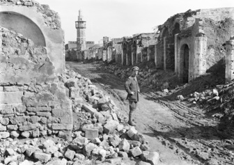 Ruins Of Gaza In 1918 (AWM Image B01562)