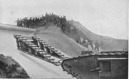 Tanks In Training For Scaling The Coastal Sea Wall.
