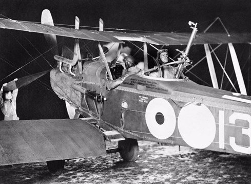 An R.E.8 Of No 69 (Later No 3) Squadron