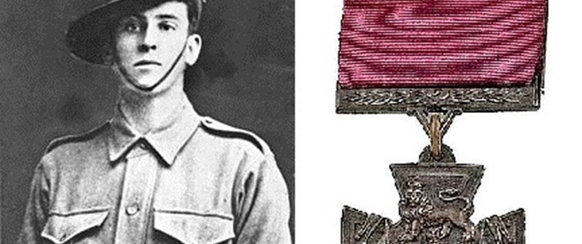 'Fred Birks VC' with Tony Griffiths
