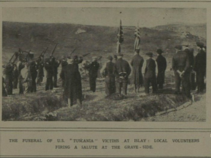 Pic 10 Tuscania Funeral Ils 23 March 1918