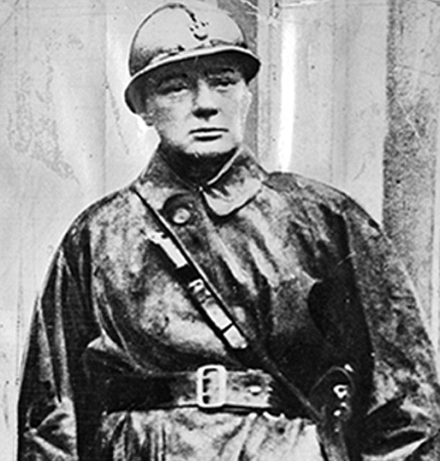 Churchill At Antwerp 1914