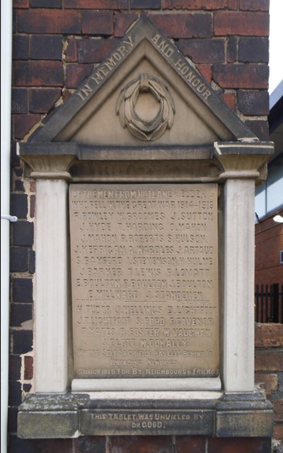 The Hot Lane & Elder Road Street Shrine