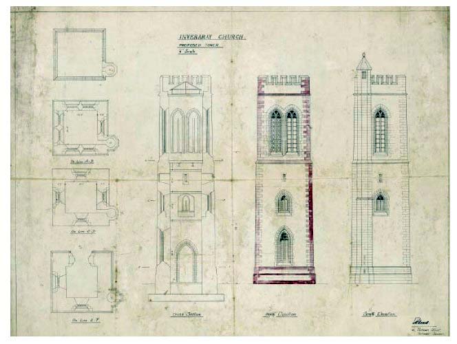 The Architectural Plan For The Tower