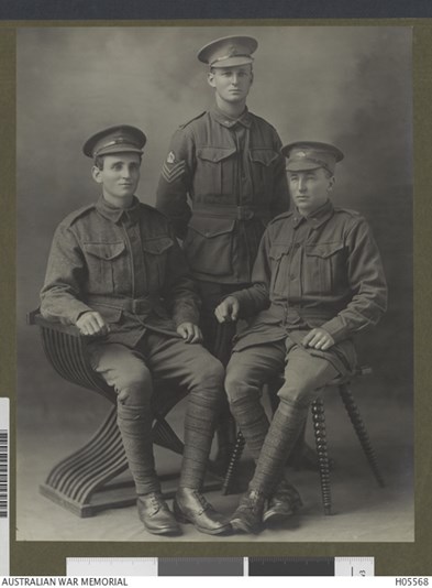 The Three Seabrook Brothers, Left To Right Theo Leslie, William Keith And George Ross.
