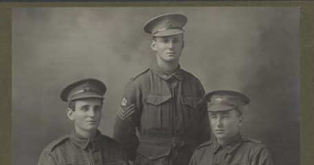 The Three Seabrook Brothers, Left To Right Theo Leslie, William Keith And George Ross.