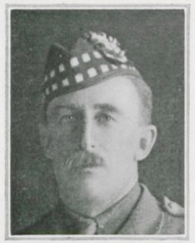 James As A Seaforth Highlanders Officer