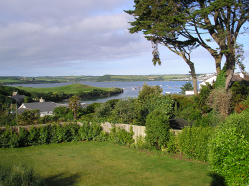 Porthilly Cove – The Roof Of St Michael’S Church Can Be Seen On The Extreme Left