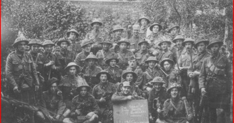 A 6Th (Morayshire) Battalion, Seaforth Highlanders, Raiding Party At Armentières, France, Following A Raid On 15 September 1916